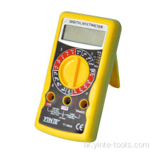 شاشة LCD DIGNT Multimeter مع جهد يلي